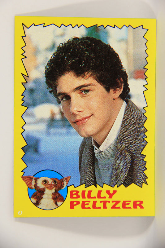 Gremlins 1984 Trading Card #7 Billy Peltzer ENG Topps L021122