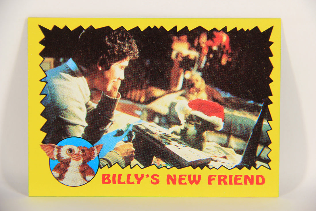 Gremlins 1984 Trading Card #13 Billy's New Friend ENG Topps L021128