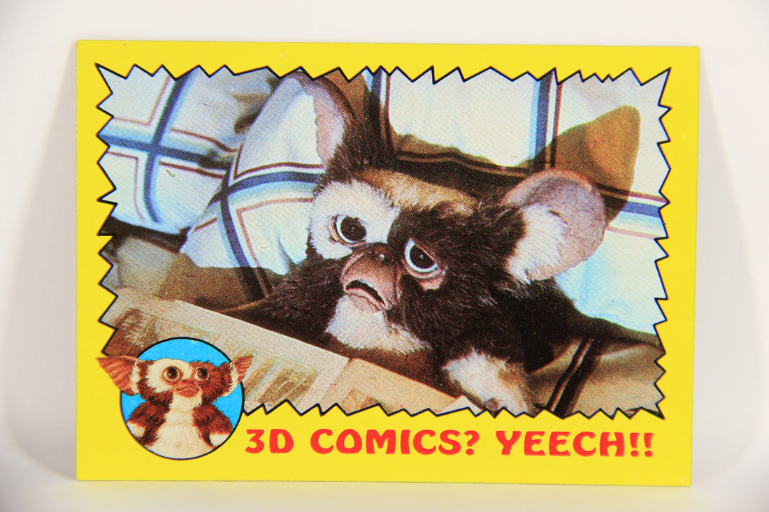 Gremlins 1984 Trading Card #16 3D Comics Yeech ENG Topps L021131