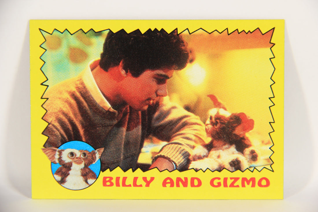 Gremlins 1984 Trading Card #19 Billy And Gizmo ENG Topps L021134