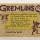 Gremlins 1984 Trading Card #19 Billy And Gizmo ENG Topps L021134