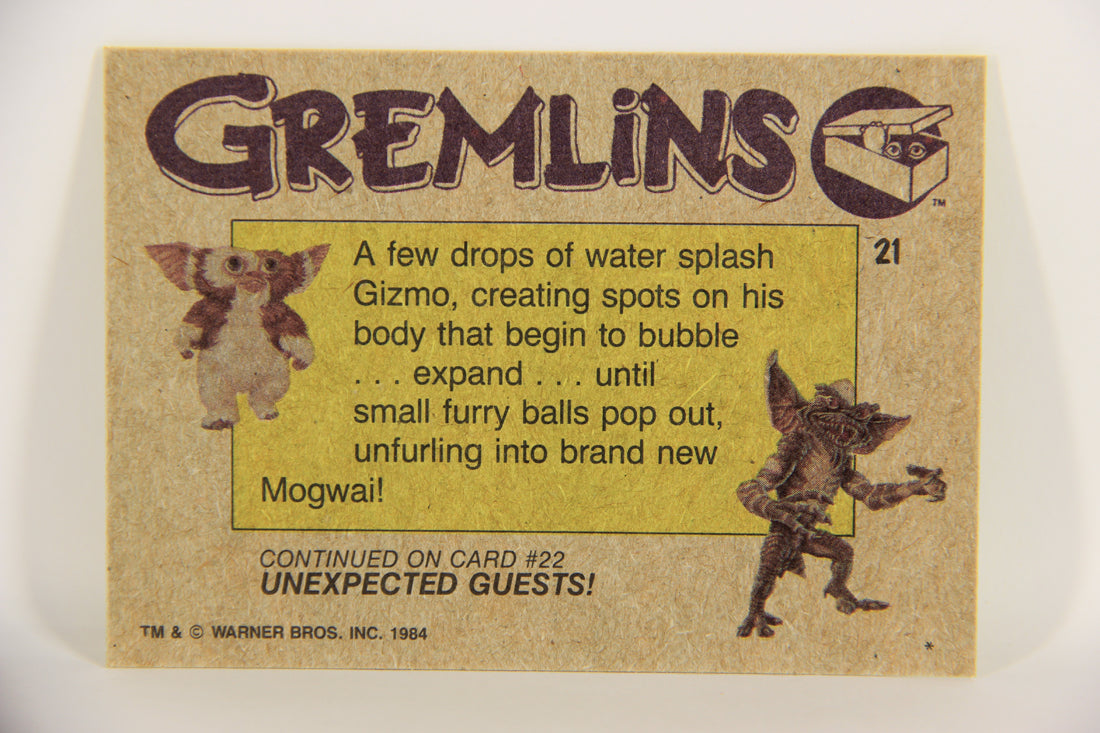 Gremlins 1984 Trading Card #21 More Mogwai ENG Topps L021136