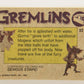 Gremlins 1984 Trading Card #22 Unexpected Guests ENG Topps L021137