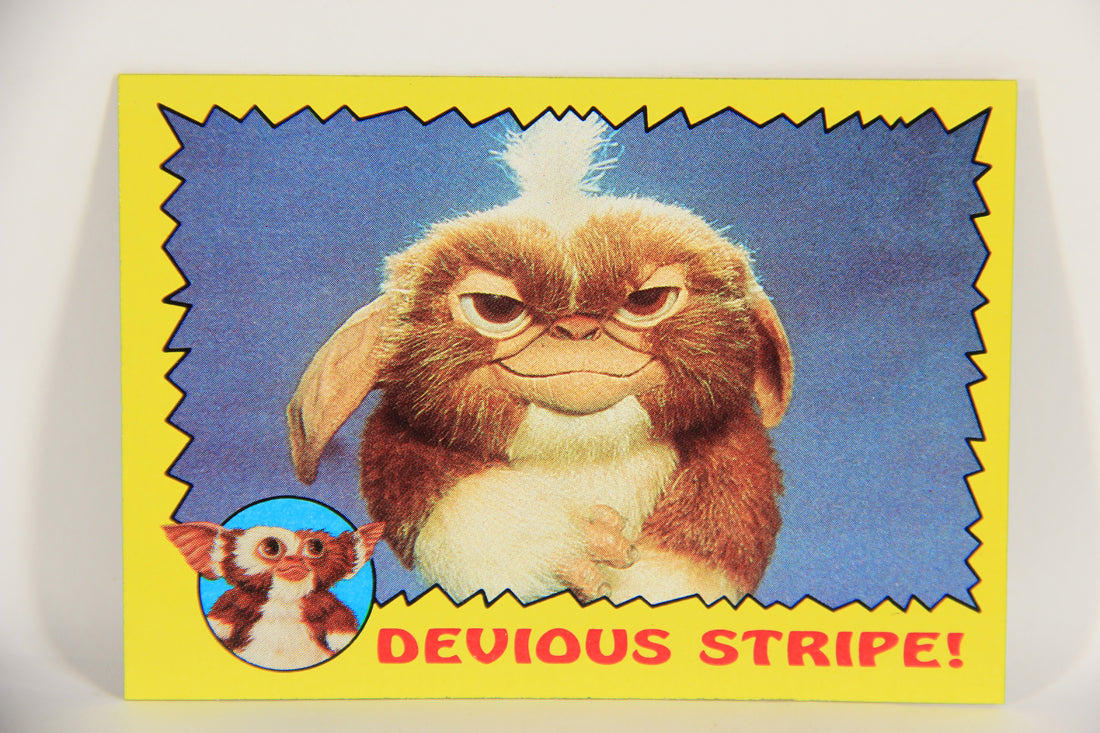 Gremlins 1984 Trading Card #23 Devious Stripe ENG Topps L021138