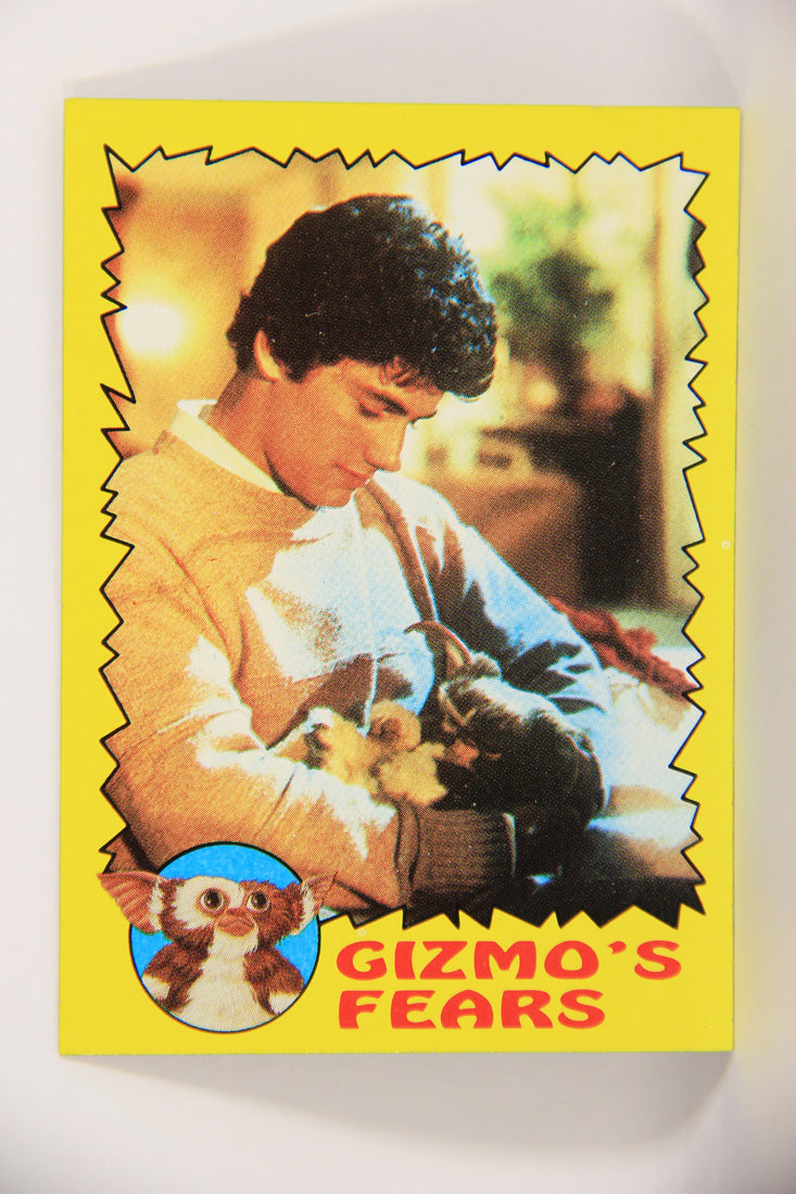 Gremlins 1984 Trading Card #25 Gizmo's Fears ENG Topps L021140