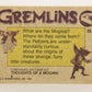 Gremlins 1984 Trading Card #26 Friend Or Foe ENG Topps L021141