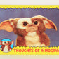 Gremlins 1984 Trading Card #27 Thoughts Of A Mogwai ENG Topps L021142