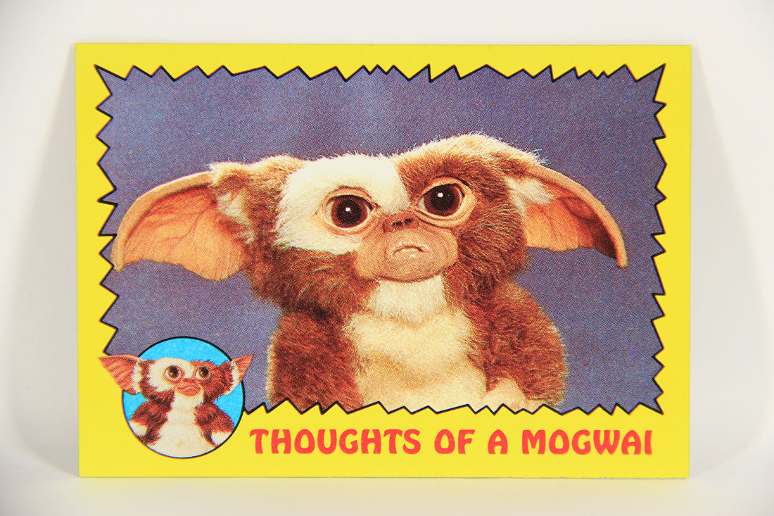 Gremlins 1984 Trading Card #27 Thoughts Of A Mogwai ENG Topps L021142