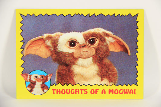 Gremlins 1984 Trading Card #27 Thoughts Of A Mogwai ENG Topps L021142