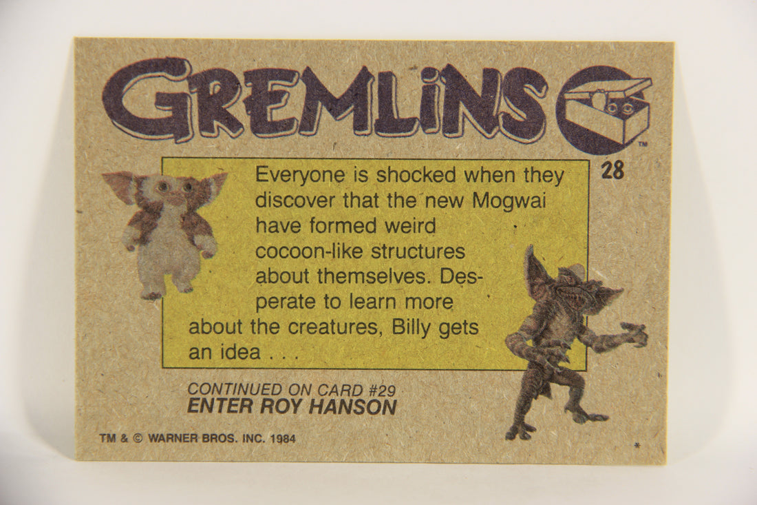Gremlins 1984 Trading Card #28 The Cocoons ENG Topps L021143