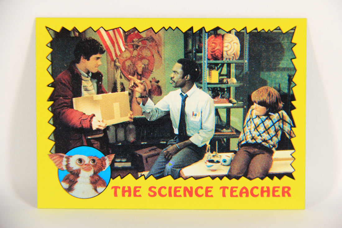 Gremlins 1984 Trading Card #30 The Science Teacher ENG Topps L021145