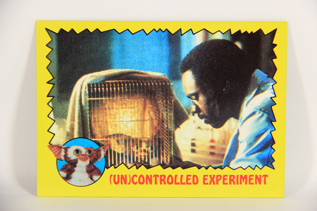 Gremlins 1984 Trading Card #33 ( Un ) Controlled Experiment ENG Topps L021148
