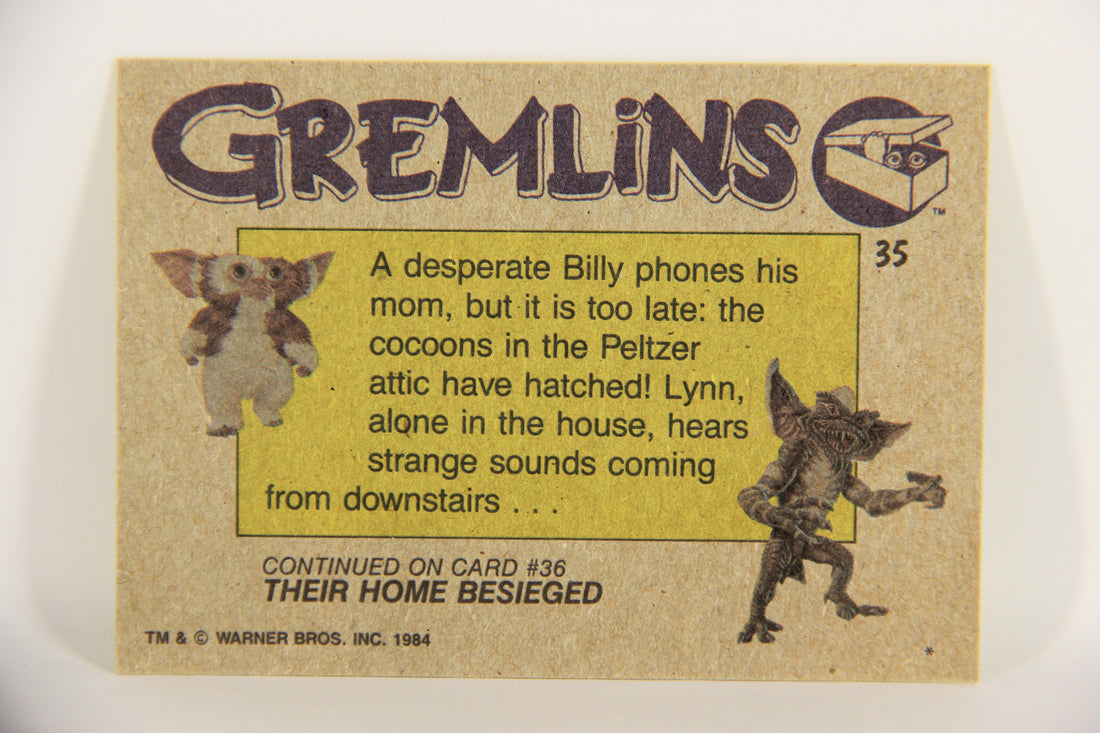 Gremlins 1984 Trading Card #35 They've Hatched ENG Topps L021150