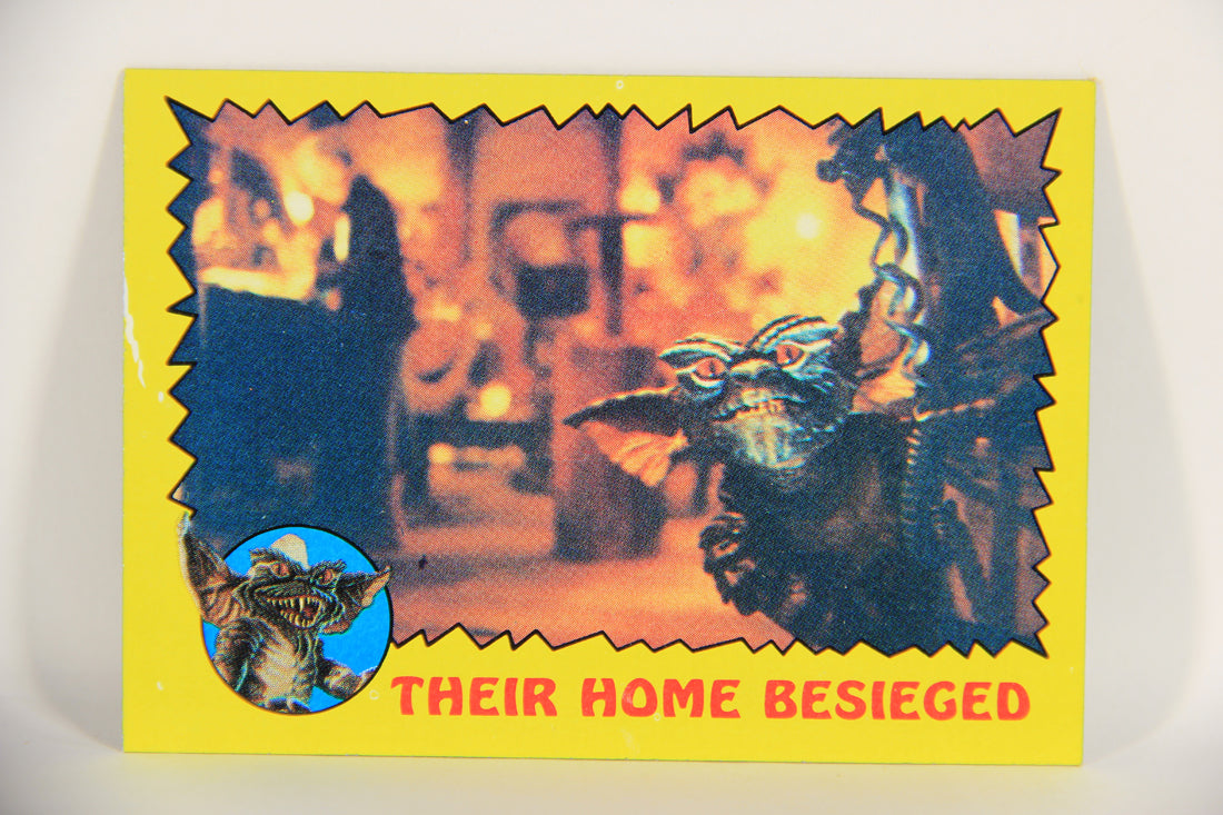 Gremlins 1984 Trading Card #36 Their Home Besieged ENG Topps L021151