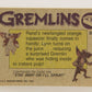 Gremlins 1984 Trading Card #38 Mashed Gremlin ENG Topps L021153