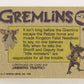 Gremlins 1984 Trading Card #42 The Invasion Begins ENG Topps L021157