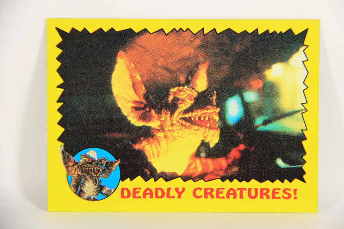 Gremlins 1984 Trading Card #44 Deadly Creatures ENG Topps L021159