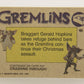 Gremlins 1984 Trading Card #46 Scared Silly ENG Topps L021161