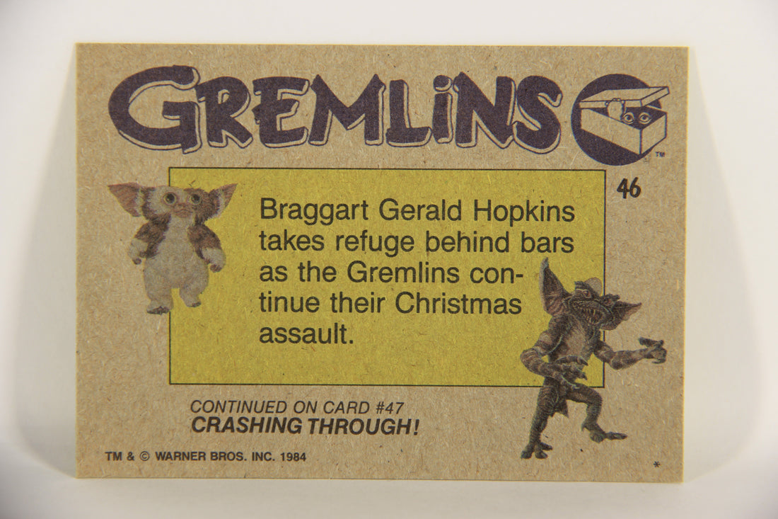 Gremlins 1984 Trading Card #46 Scared Silly ENG Topps L021161