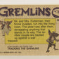 Gremlins 1984 Trading Card #48 Terrified Victim ENG Topps L021163