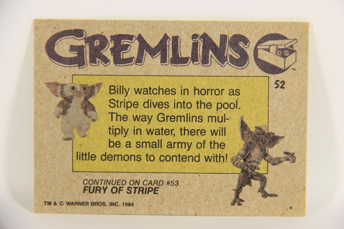 Gremlins 1984 Trading Card #52 They're Multiplying ENG Topps L021167