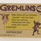 Gremlins 1984 Trading Card #55 Saved By A Flash ENG Topps L021170