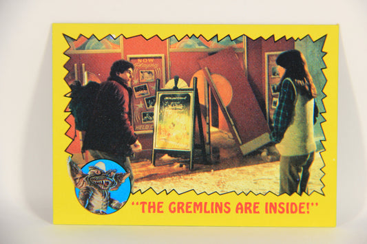 Gremlins 1984 Trading Card #59 The Gremlins Are Inside ENG Topps L021174