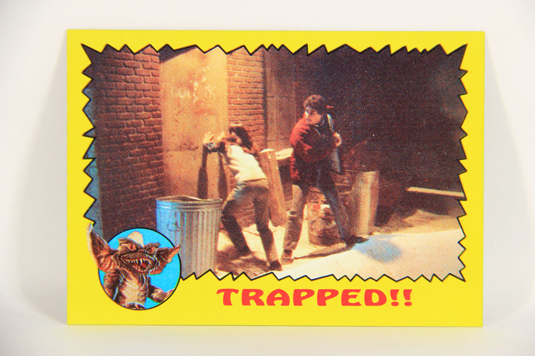 Gremlins 1984 Trading Card #60 Trapped ENG Topps L021175