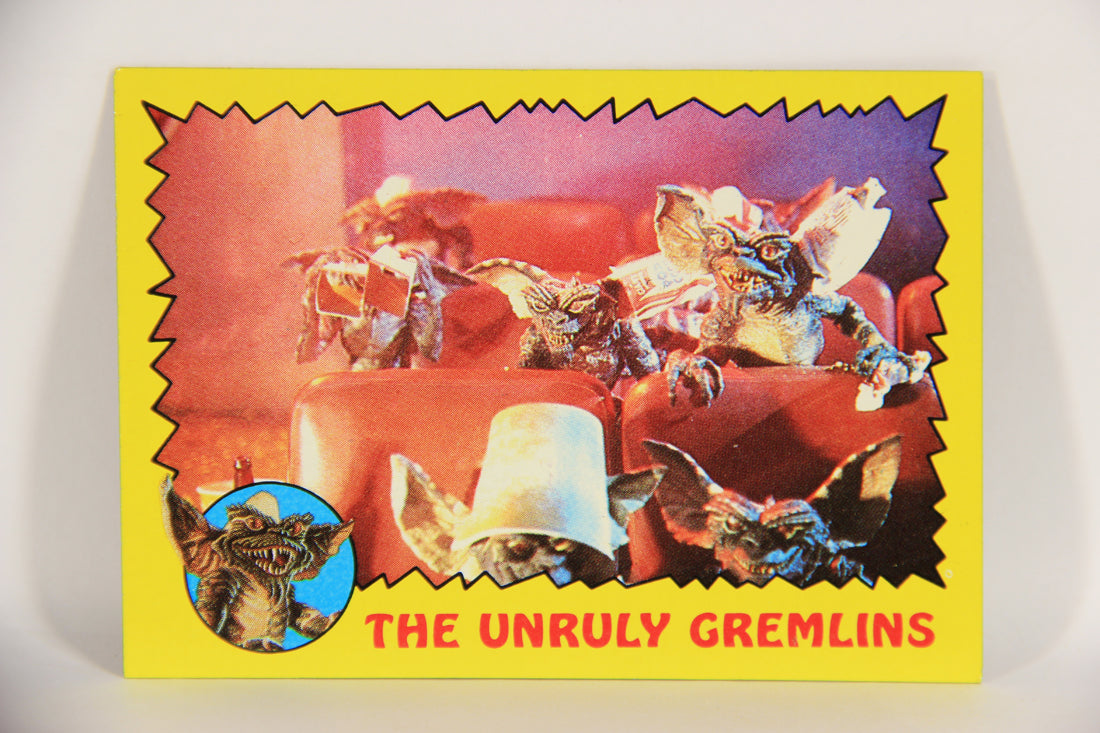 Gremlins 1984 Trading Card #61 The Unruly Gremlins ENG Topps L021176