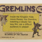 Gremlins 1984 Trading Card #61 The Unruly Gremlins ENG Topps L021176