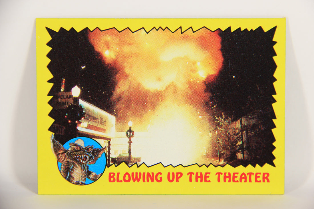 Gremlins 1984 Trading Card #62 Blowing Up The Theater ENG Topps L021177