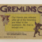 Gremlins 1984 Trading Card #63 One Gremlin To Go ENG Topps L021178