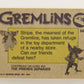 Gremlins 1984 Trading Card #64 Toy Department Peril ENG Topps L021179
