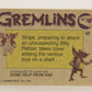 Gremlins 1984 Trading Card #68 Hidden Horror ENG Topps L021183