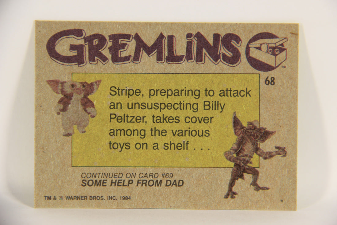 Gremlins 1984 Trading Card #68 Hidden Horror ENG Topps L021183