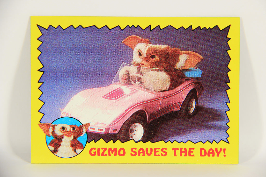 Gremlins 1984 Trading Card #69 Gizmo Saves The Day ENG Topps L021184