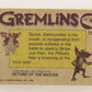 Gremlins 1984 Trading Card #72 Our Victorious Heroes ENG Topps L021187