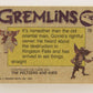Gremlins 1984 Trading Card #73 Return Of The Master ENG Topps L021188