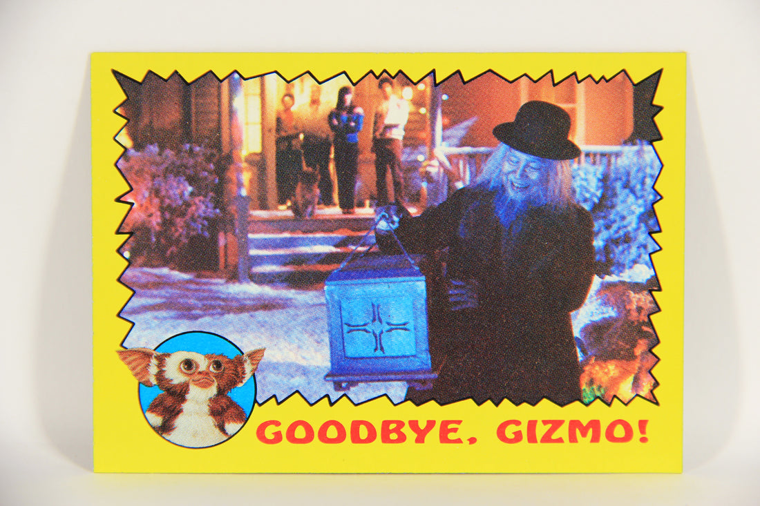 Gremlins 1984 Trading Card #76 Goodbye Gizmo ENG Topps L021191