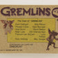 Gremlins 1984 Trading Card #81 The Young Performers ENG Topps L021196