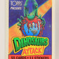 Dinosaurs Attack 1988 Vintage Trading Card #1 Forward - Title Card ENG L021198