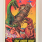 Dinosaurs Attack 1988 Vintage Trading Card #10 Italy Under Seige ENG L021204