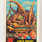 Dinosaurs Attack 1988 Vintage Trading Card #14 Lunch Break ENG L021206