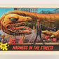 Dinosaurs Attack 1988 Vintage Trading Card #19 Madness In The Streets ENG L021210