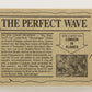 Dinosaurs Attack 1988 Vintage Trading Card #23 The Perfect Wave ENG L021214