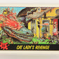 Dinosaurs Attack 1988 Vintage Trading Card #32 Cat Lady's Revenge ENG L021222