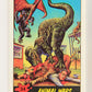 Dinosaurs Attack 1988 Vintage Trading Card #34 Animal Wars ENG L021224