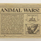 Dinosaurs Attack 1988 Vintage Trading Card #34 Animal Wars ENG L021224