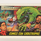 Dinosaurs Attack 1988 Vintage Trading Card #36 Comics Con Catastrophe ENG L021226