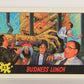 Dinosaurs Attack 1988 Vintage Trading Card #43 Business Lunch ENG L021231